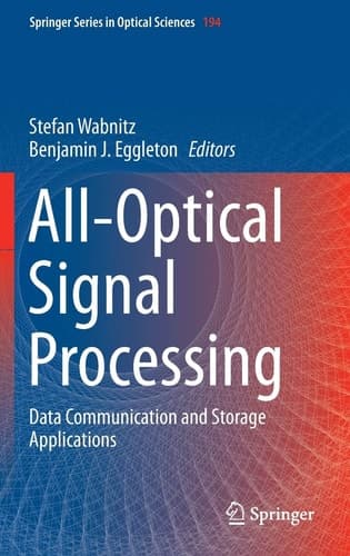 All-Optical Signal Processing Data Communication and Storage Applications