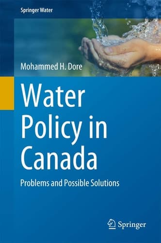 Water Policy in Canada Problems and Possible Solutions