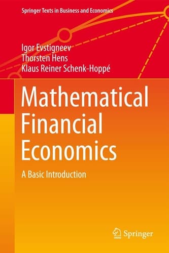 Mathematical Financial Economics A Basic Introduction