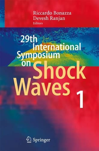 29th International Symposium on Shock Waves 1 Volume 1