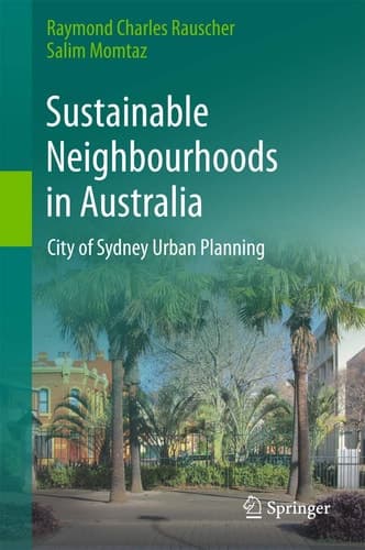 Sustainable Neighbourhoods in Australia City of Sydney Urban Planning