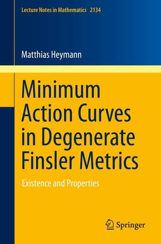 Minimum Action Curves in Degenerate Finsler Metrics Existence and Properties