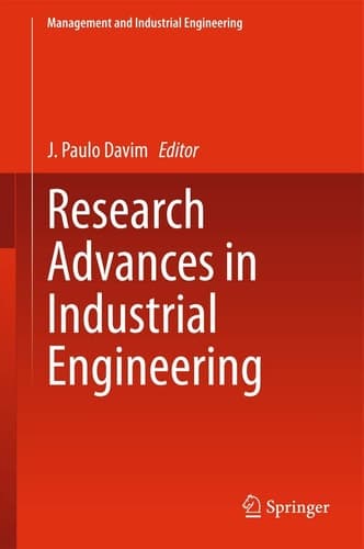 Research Advances in Industrial Engineering