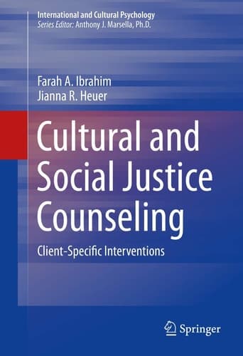 Cultural and Social Justice Counseling Client-Specific Interventions