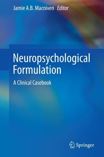Neuropsychological Formulation A Clinical Casebook