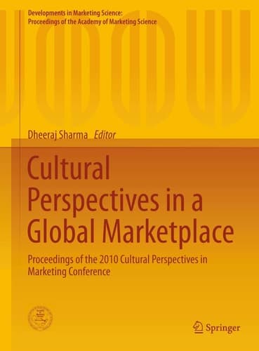 Cultural Perspectives in a Global Marketplace Proceedings of the 2010 Cultural Perspectives in Marketing Conference