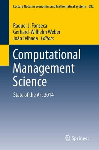 Computational Management Science State of the Art 2014