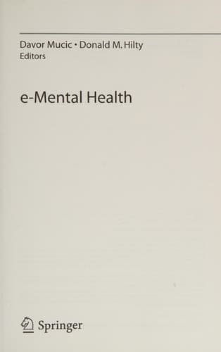 e-Mental Health