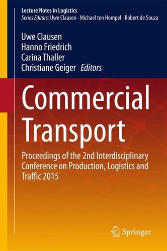 Commercial Transport Proceedings of the 2nd Interdisciplinary Conference on Production Logistics and Traffic 2015