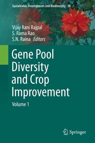 Gene Pool Diversity and Crop Improvement Volume 1