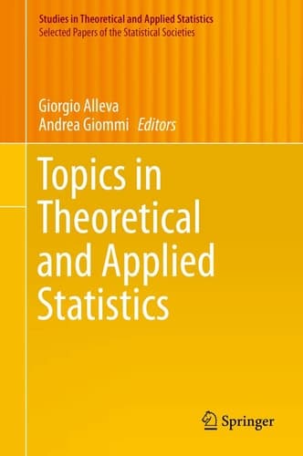 Topics in Theoretical and Applied Statistics