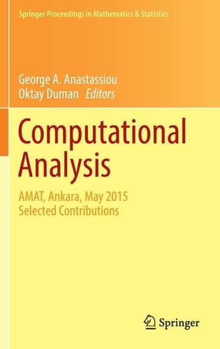Computational Analysis AMAT, Ankara, May 2015 Selected Contributions