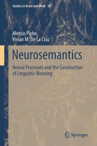 Neurosemantics Neural Processes and the Construction of Linguistic Meaning