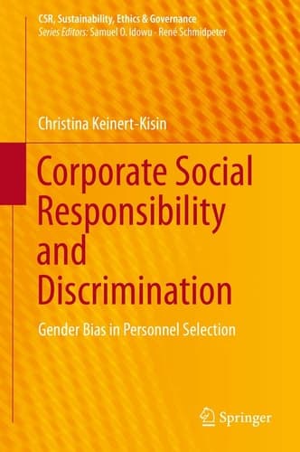 Corporate Social Responsibility and Discrimination Gender Bias in Personnel Selection