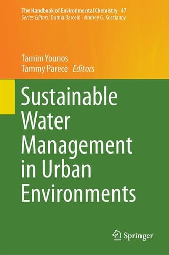 Sustainable Water Management in Urban Environments