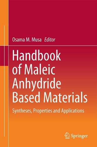Handbook of Maleic Anhydride Based Materials Syntheses, Properties and Applications
