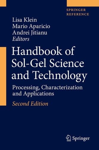 Handbook of Sol-Gel Science and Technology Processing, Characterization and Applications