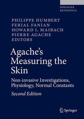 Agache's Measuring the Skin Non-Invasive Investigations, Physiology, Normal Constants