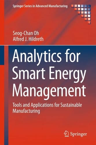 Analytics for Smart Energy Management Tools and Applications for Sustainable Manufacturing