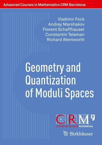 Geometry and Quantization of Moduli Spaces