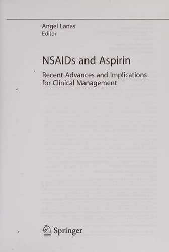 NSAIDs and Aspirin Recent Advances and Implications for Clinical Management
