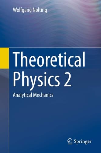 Theoretical Physics 2 Analytical Mechanics
