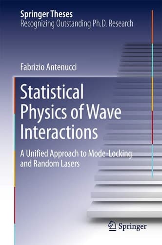 Statistical Physics of Wave Interactions A Unified Approach to Mode-Locking and Random Lasers