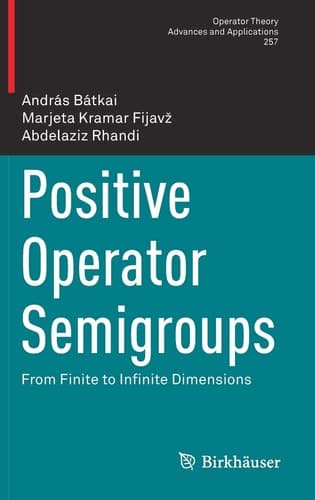 Positive Operator Semigroups From Finite to Infinite Dimensions