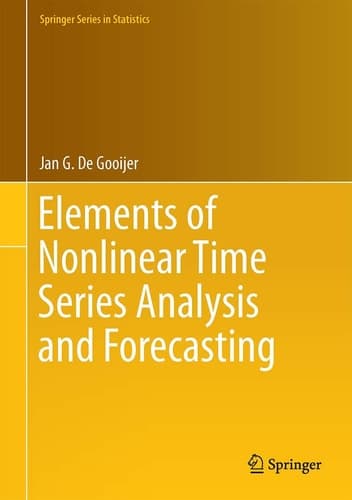 Elements of Nonlinear Time Series Analysis and Forecasting
