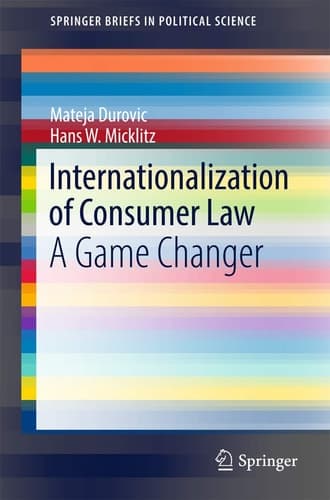Internationalization of Consumer Law A Game Changer