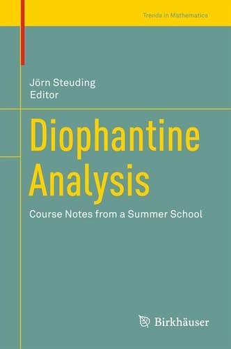 Diophantine Analysis Course Notes from a Summer School