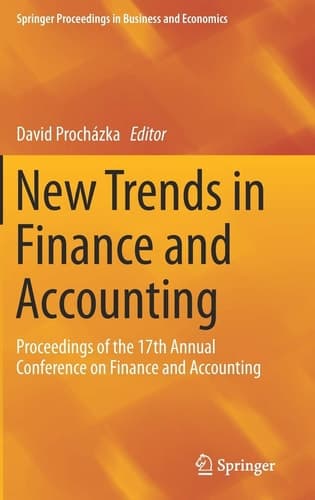 New Trends in Finance and Accounting Proceedings of the 17th Annual Conference on Finance and Accounting