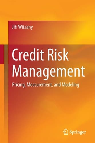 Credit Risk Management Pricing, Measurement, and Modeling
