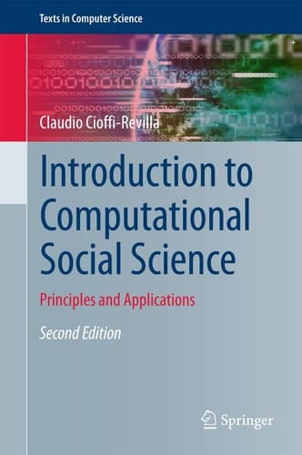 Introduction to Computational Social Science Principles and Applications