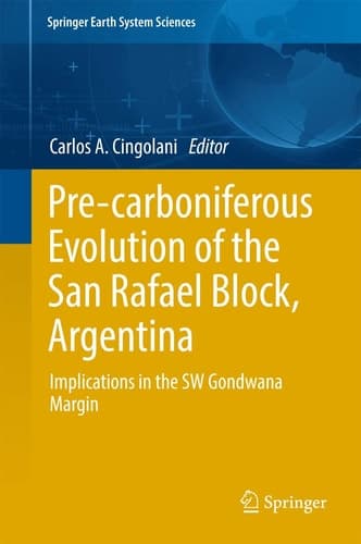 Pre-carboniferous Evolution of the San Rafael Block, Argentina Implications in the Gondwana Margin