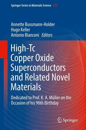 High-Tc Copper Oxide Superconductors and Related Novel Materials Dedicated to Prof. K. A. Müller on the Occasion of his 90th Birthday