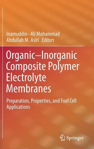 Organic-Inorganic Composite Polymer Electrolyte Membranes Preparation, Properties, and Fuel Cell Applications