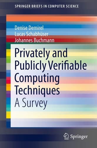Privately and Publicly Verifiable Computing Techniques A Survey