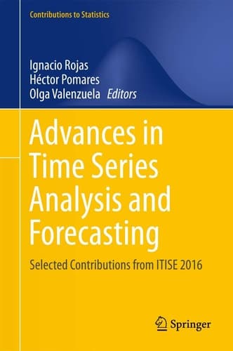 Advances in Time Series Analysis and Forecasting Selected Contributions from ITISE 2016