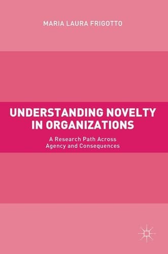 Understanding Novelty in Organizations A Research Path Across Agency and Consequences