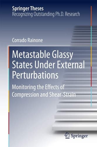Metastable Glassy States Under External Perturbations Monitoring the Effects of Compression and Shear-strain