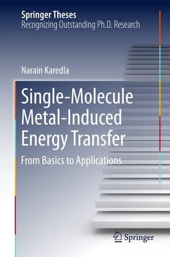 Single-Molecule Metal-Induced Energy Transfer From Basics to Applications