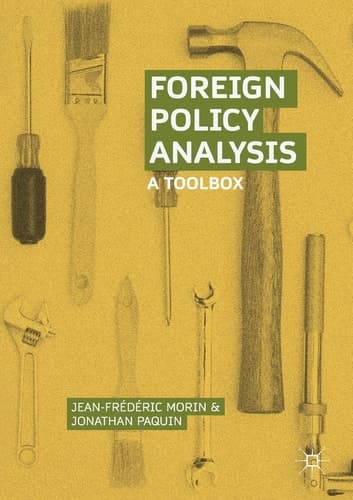 Foreign Policy Analysis A Toolbox