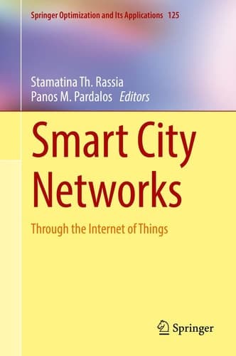 Smart City Networks Through the Internet of Things