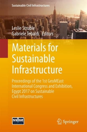 Materials for Sustainable Infrastructure Proceedings of the 1st GeoMEast International Congress and Exhibition, Egypt 2017 on Sustainable Civil Infrastructures