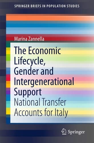 The Economic Lifecycle, Gender and Intergenerational Support National Transfer Accounts for Italy