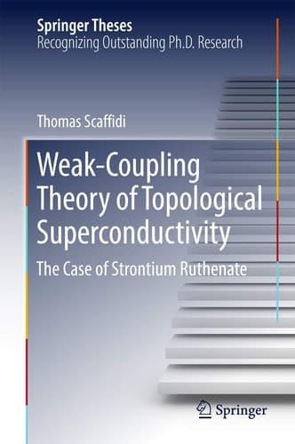 Weak-Coupling Theory of Topological Superconductivity The Case of Strontium Ruthenate