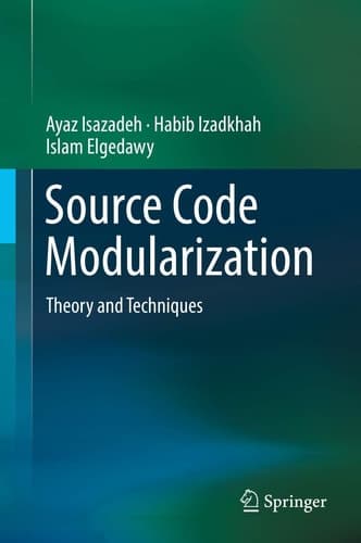 Source Code Modularization Theory and Techniques