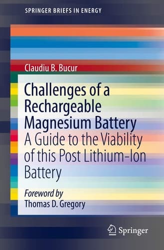 Challenges of a Rechargeable Magnesium Battery A Guide to the Viability of this Post Lithium-Ion Battery
