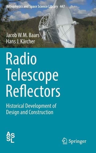 Radio Telescope Reflectors Historical Development of Design and Construction
